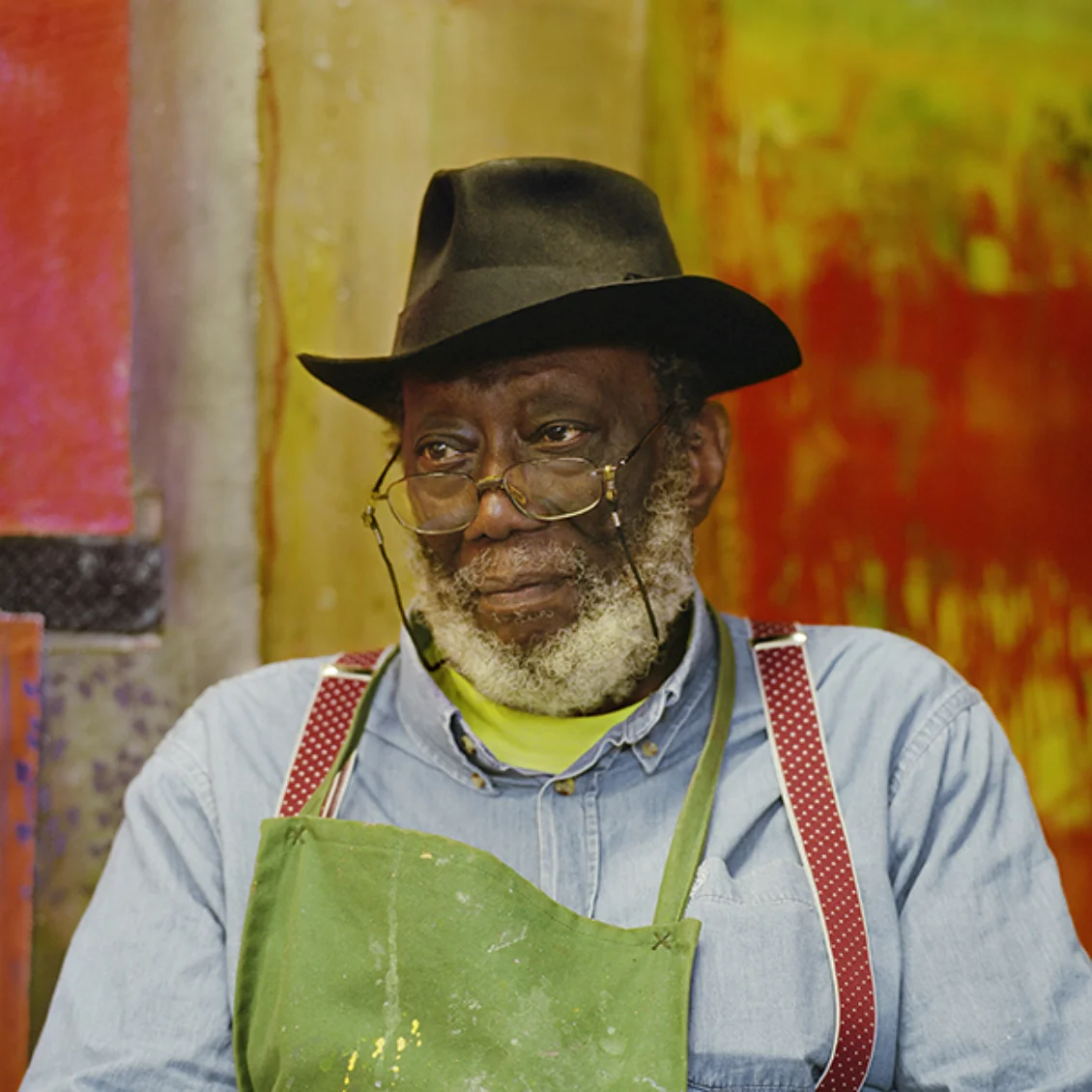 Photo of Frank Bowling Nicholas
